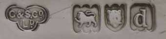 Goldsmiths & Silversmiths Co Ltd, London, entered 1900 Goldsmiths & Silversmiths Co Ltd, London, entered 1900