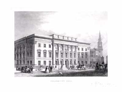 Ancient image of the Goldsmiths' Hall