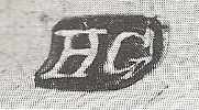 Henry Griffith, Birmingham hallmark, entered 1862