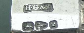Henry Griffith & Sons, Chester hallmark, date 1893