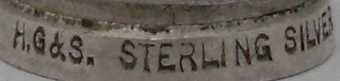Henry Griffith & Sons, STERLING SILVER mark