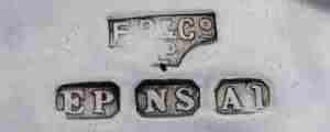 Silverplate mark of FENTON, RUSSEL & CO LTD Silverplate mark of FENTON, RUSSEL & CO LTD