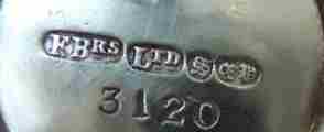 Silverplate mark of FENTON BROTHERS LTD Silverplate mark of FENTON BROTHERS LTD