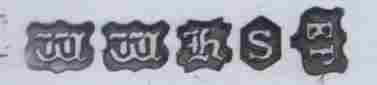 Silverplate mark of W.W. HARRISON Silverplate mark of W.W. HARRISON