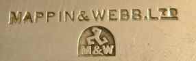 Silverplate mark of MAPPIN & WEBB LTD Silverplate mark of MAPPIN & WEBB LTD