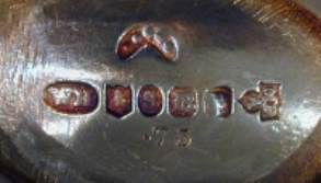 William Hutton silver plate trade mark