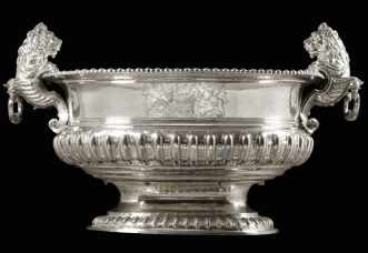 silver wine cistern