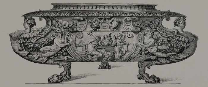 silver wine cistern