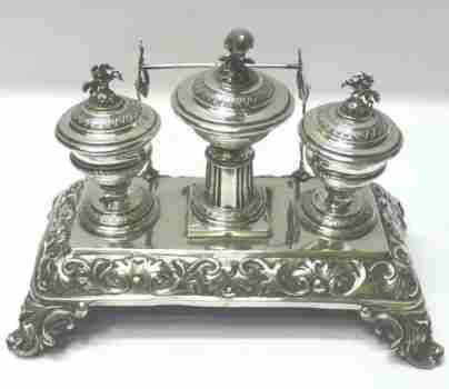 Inkstand: Florence, 19th century