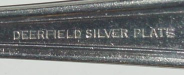 International Silver Co: Deerfield Silver Plate trademark