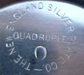 International Silver Co: New England Silver Plate Co trademark