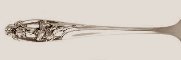 Silver Iris pattern: International Silver Company, 1955 Silver Iris pattern: International Silver Company, 1955