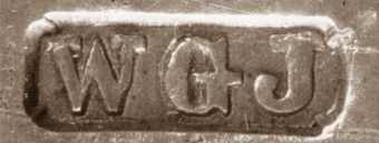 William George Jamieson: Edinburgh hallmark, entered 1875 William George Jamieson: Edinburgh hallmark, entered 1875