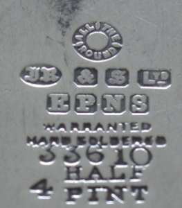 John Round & Son, silverplate mark