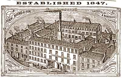 Tudor Works of John Round & Son in an ancient advertisement