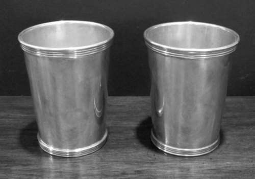 silver mint julep cup