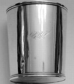 silver mint julep cup
