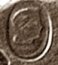 small oval Kokoshnik mark 1908-1926