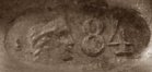 oval Kokoshnik mark Warsaw 1908-1926 oval Kokoshnik mark Warsaw 1908-1926