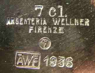 Wellner mark used from mid-thirties until mid-forties Wellner mark used from mid-thirties until mid-forties