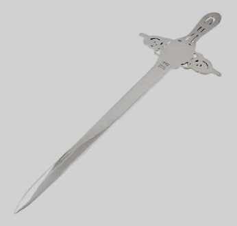 silver letter opener