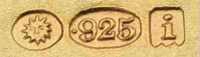 Foreign mark on London 1904 hallmark, importer Albert Cohen & Charles Soloman - Cohen & Charles