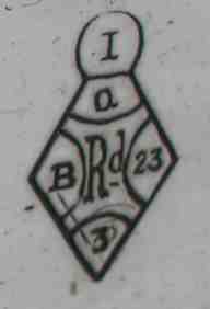 Victorian lozenge 1842-1867