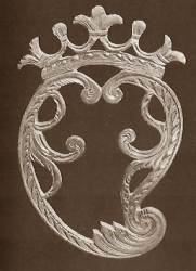 silver Luckenbooth brooch