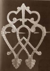 silver Luckenbooth brooch