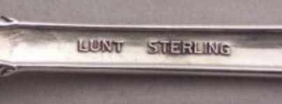 Lunt Silversmiths mark