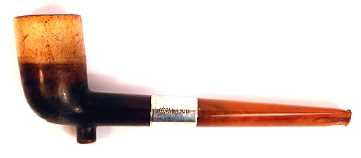 Tobacco pipe Charles Maas with silver mounts