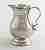 silver milk jug