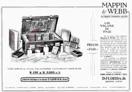 Mappin & Webb, 1910 advertisement