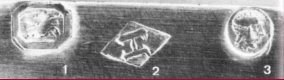 1809 - 1814, 'Au second coq' hallmarks