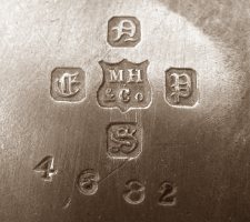 Martin Hall & Co, silver plate mark