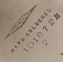 Martin Hall & Co, silver plate mark