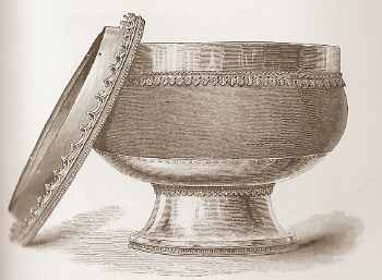 mazer with silver rim (c.1440)