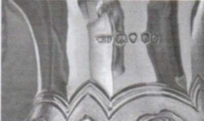 'double mark': lion followed by the leopard and date letter followed by the duty mark