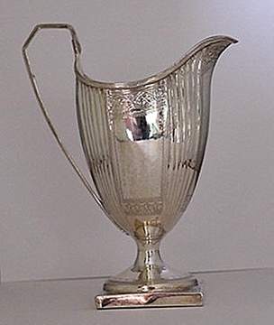 Geo III Cream Jug by Charles Cathery London 1793