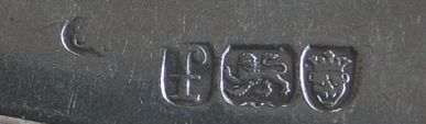 Top Marked Spoon (Maker's Mark Rubbed) London 1781/2 