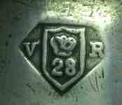 measure verification marks with royal cyphers
