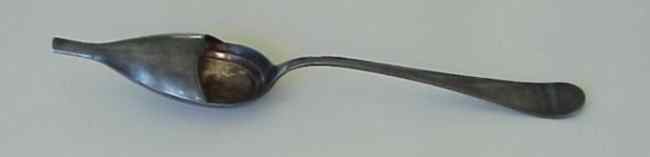 silverplate medicine spoon