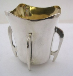 Sharman D. Neill, Dublin antique silver mether cup or christening mug