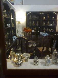 Miniature silversmith's shop