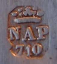 Naples, mark used in 1710