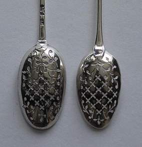 spoons of the mid 18th century made by Francis Harache