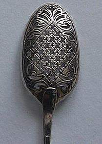 spoon made by Samuel Key in about 1750 