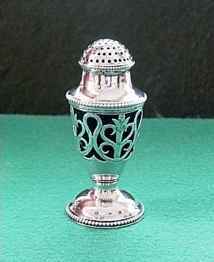 Muffineer ( possibly ) of 1779 by Charles Aldridge & Henry Green
