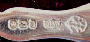 M&W mark, Mappin & Webb, Sheffield 1900 M&W mark, Mappin & Webb, Sheffield 1900