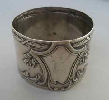 Otto Wolter silver napkin ring